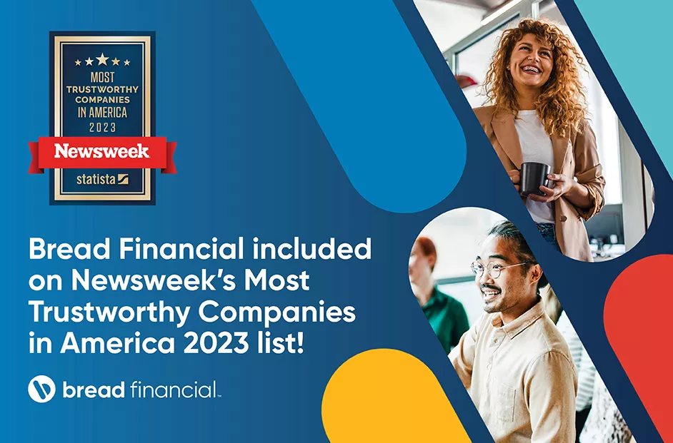 Bread Financial™ Included on Newsweek’s Most Trustworthy Companies in